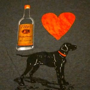 Titos vodka Tshirt sz lg